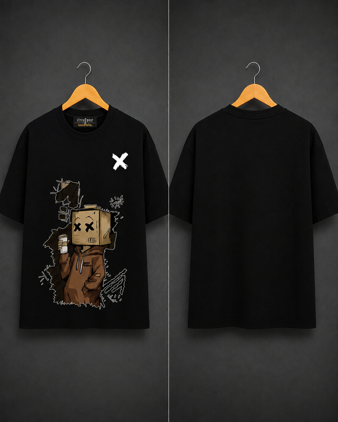 Premium Printed Drop-Shoulder T-Shirt