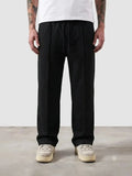 Premium Pure Cotton Baggy Black Trouser