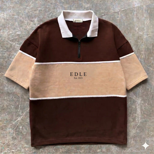 Johnny Collar Drop Shoulder Pollo