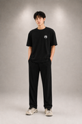 Black Color China Stretchable Fabric Tracksuit