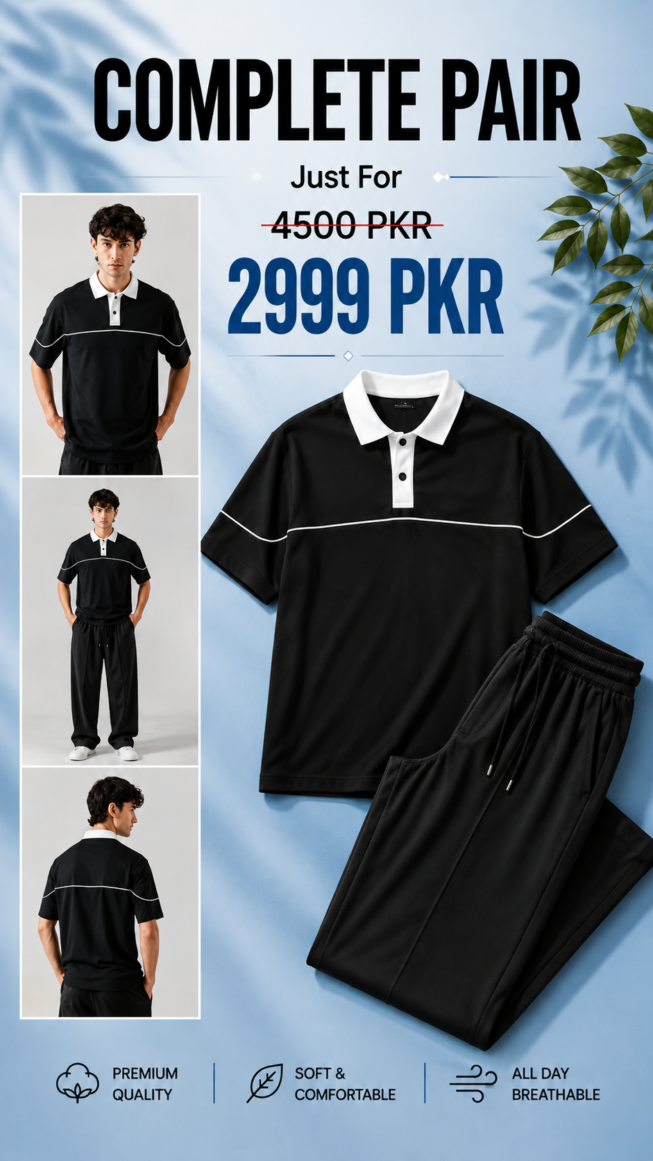 Pack OF Premium Trouser And Shirt