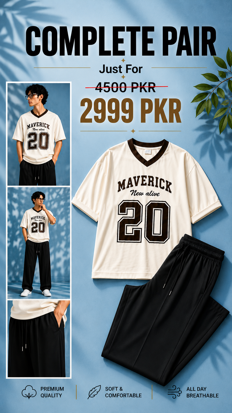 Pack OF Premium Trouser And Shirt